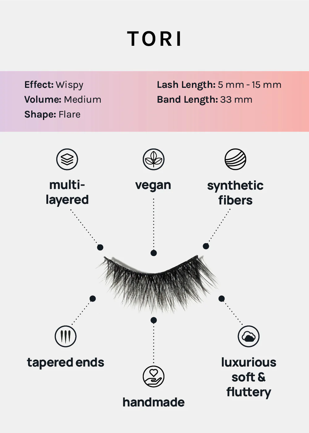 Paw Paw: 3D Faux Mink Lashes - Tori - Image 4