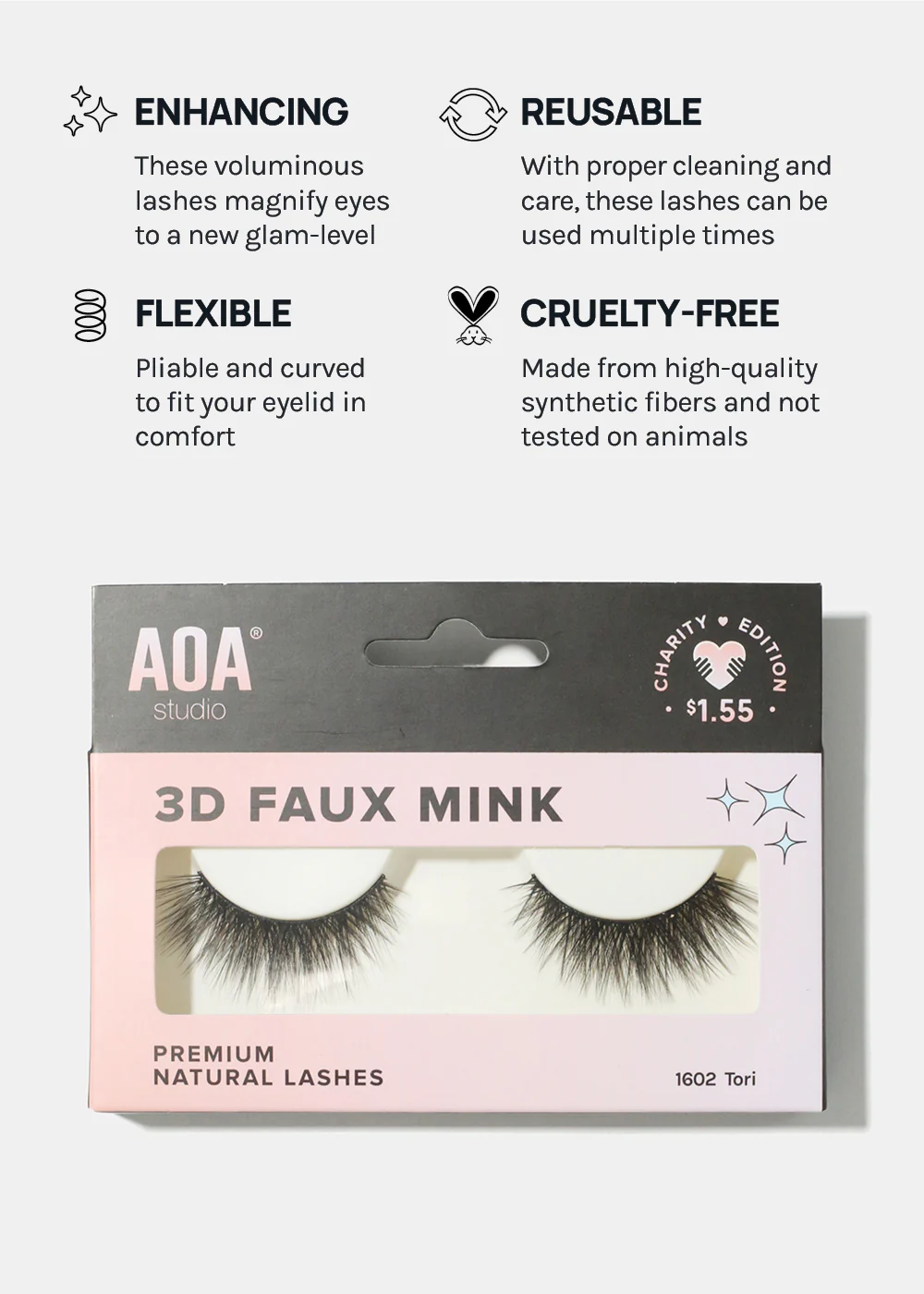 Paw Paw: 3D Faux Mink Lashes - Tori - Image 5