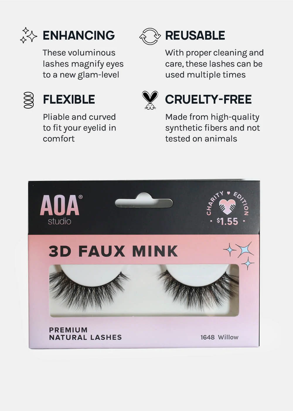 Paw Paw: 3D Faux Mink Lashes - Willow - Image 4