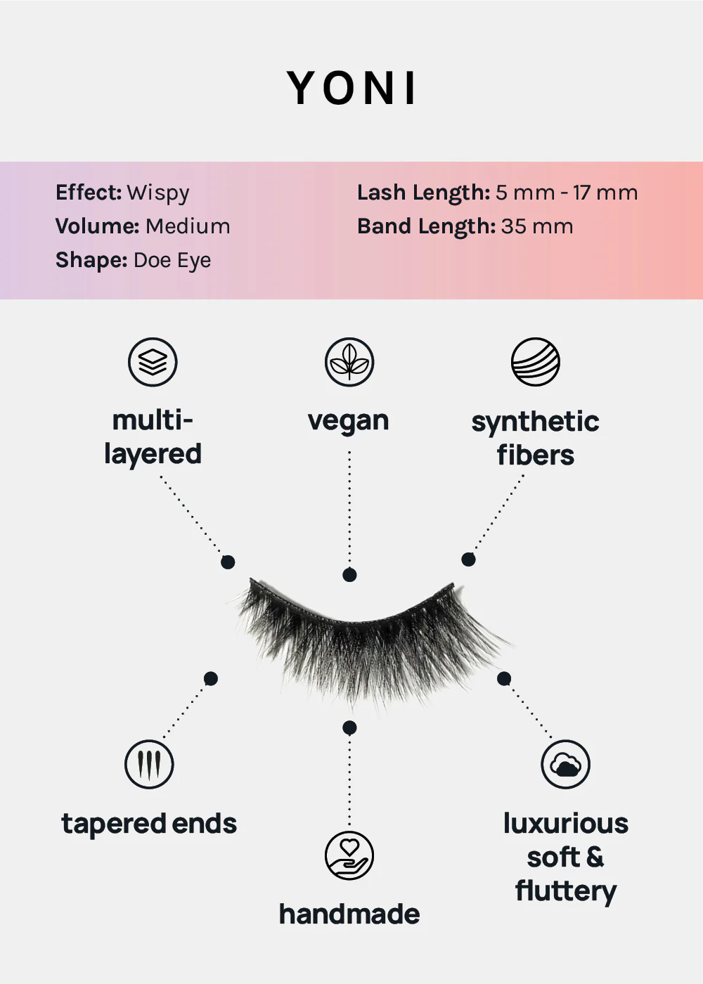 Paw Paw: 3D Faux Mink Lashes - Yoni - Image 4