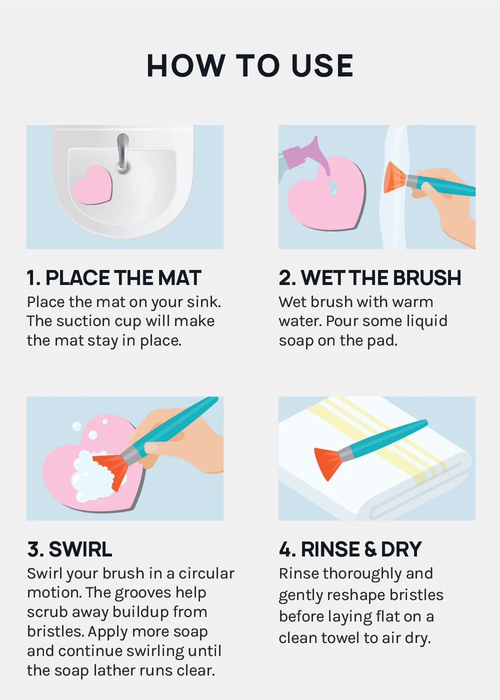 Paw Paw Brush Cleaning Mat - Image 6