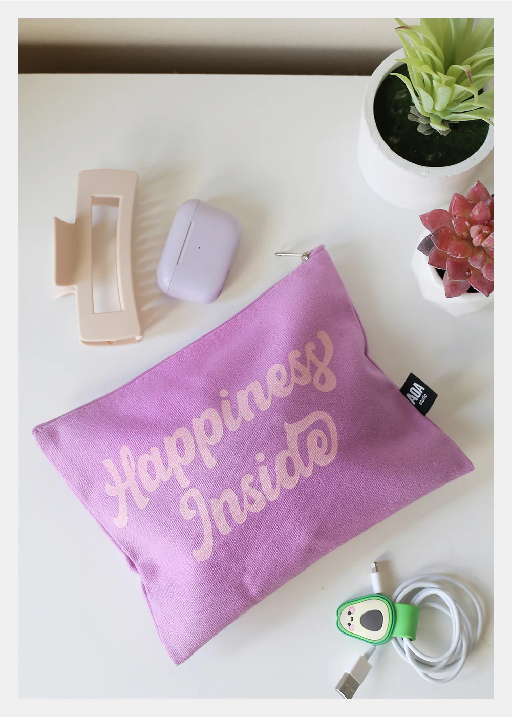 Paw Paw Canvas Bag - Happiness Inside - Image 2