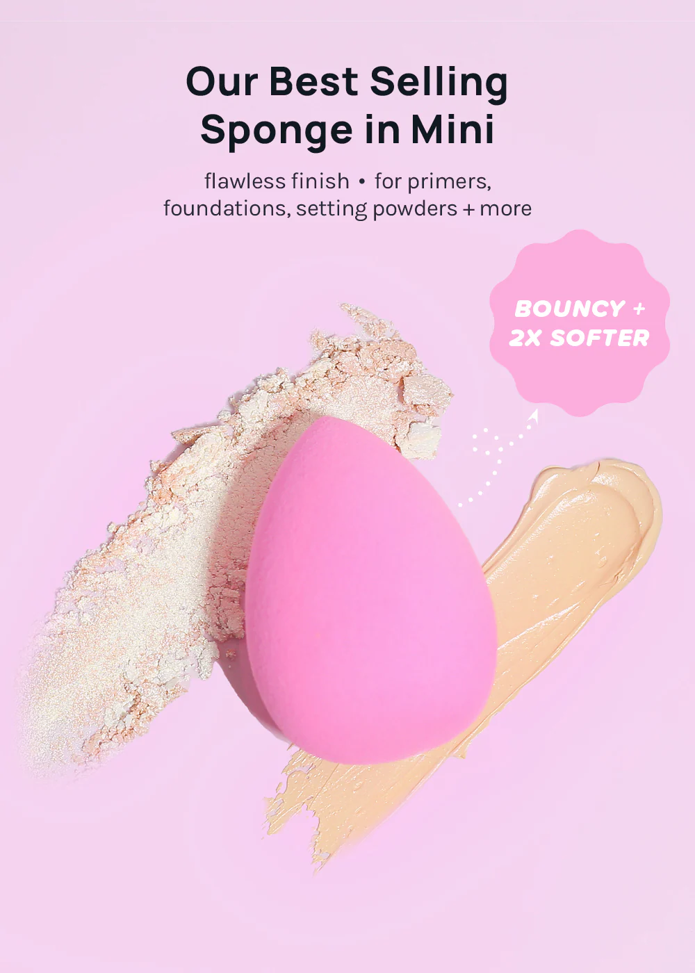 Paw Paw: Mini Super Soft Wonder Blender - Teardrop - Image 2