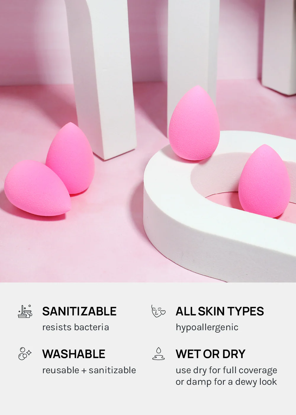 Paw Paw: Mini Super Soft Wonder Blender - Teardrop - Image 5