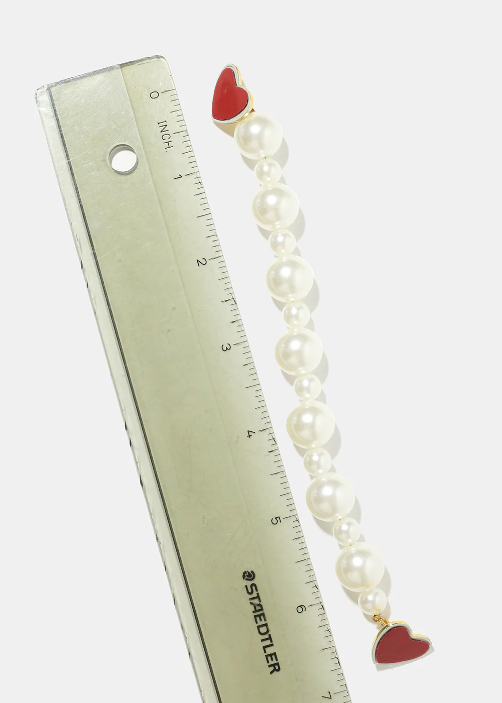 Pearl Heart Phone Strap - Image 4