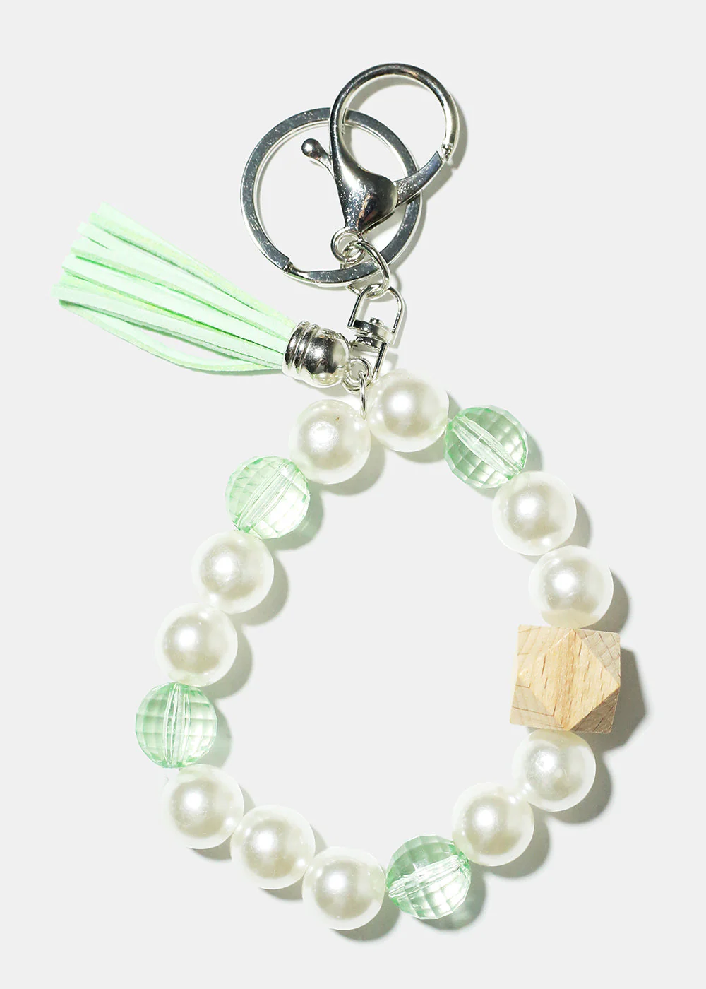 Pearl & Tassel Wrist Keychain - Image 8