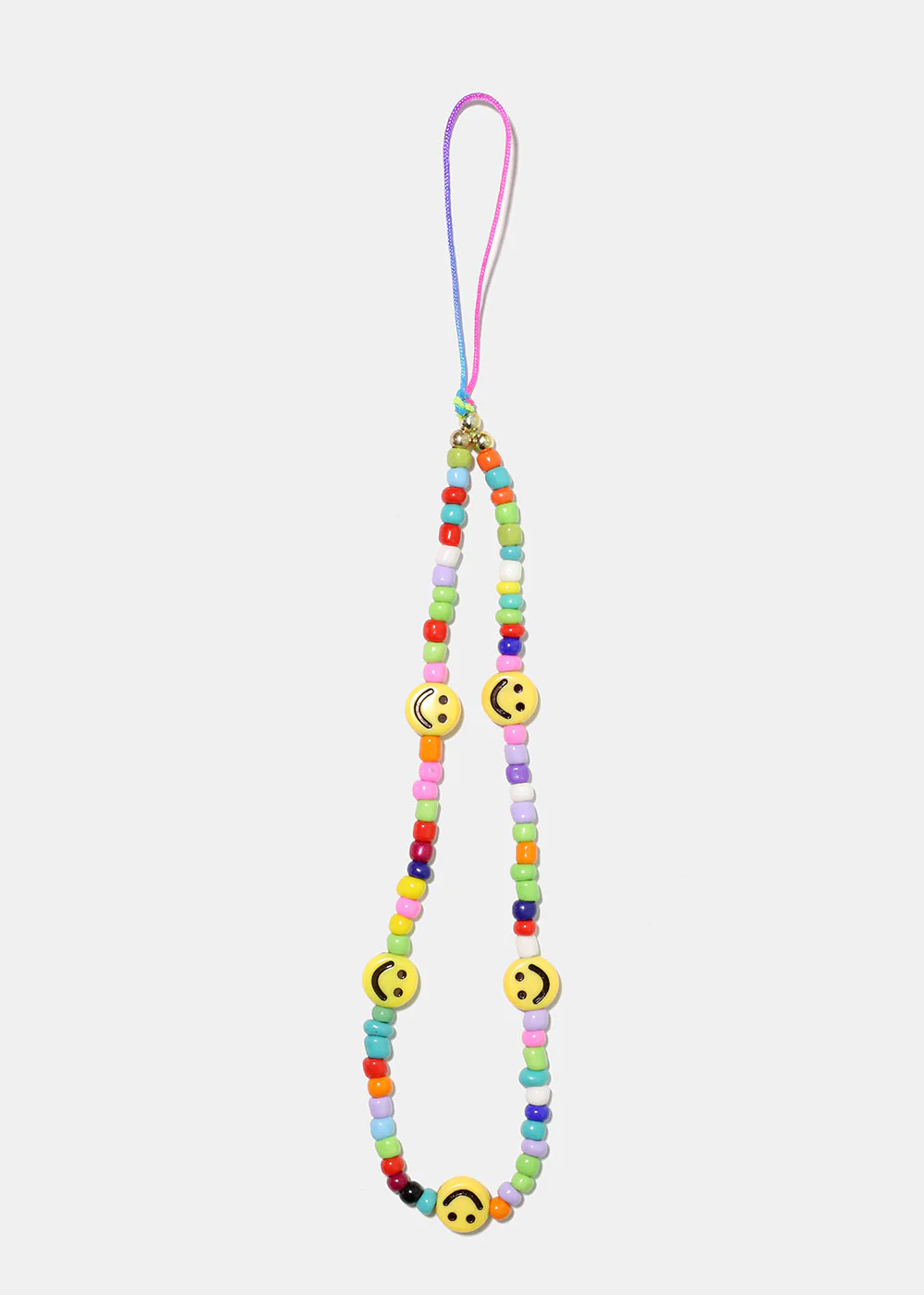 Smile and Flowers Phone Strap Wristlet - Image 3