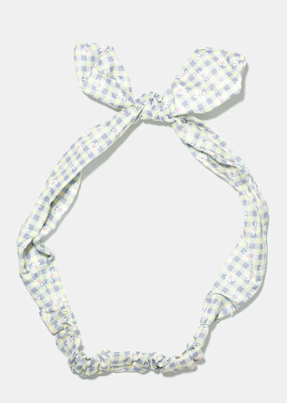 Plaid Print Headband - Image 2