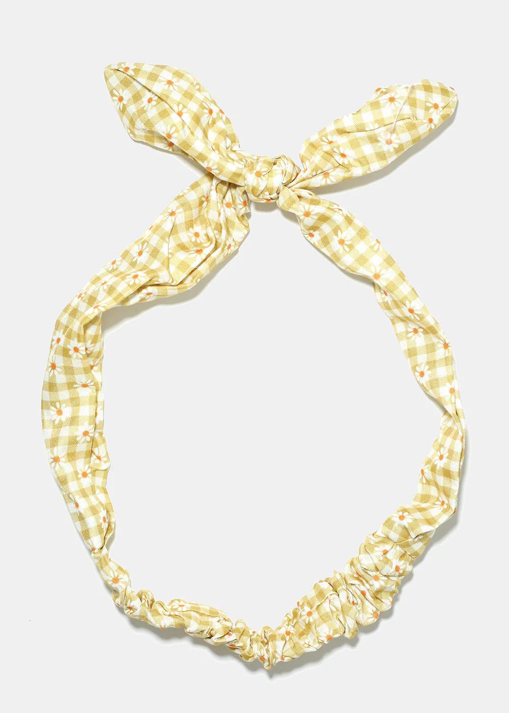 Plaid Print Headband - Image 3