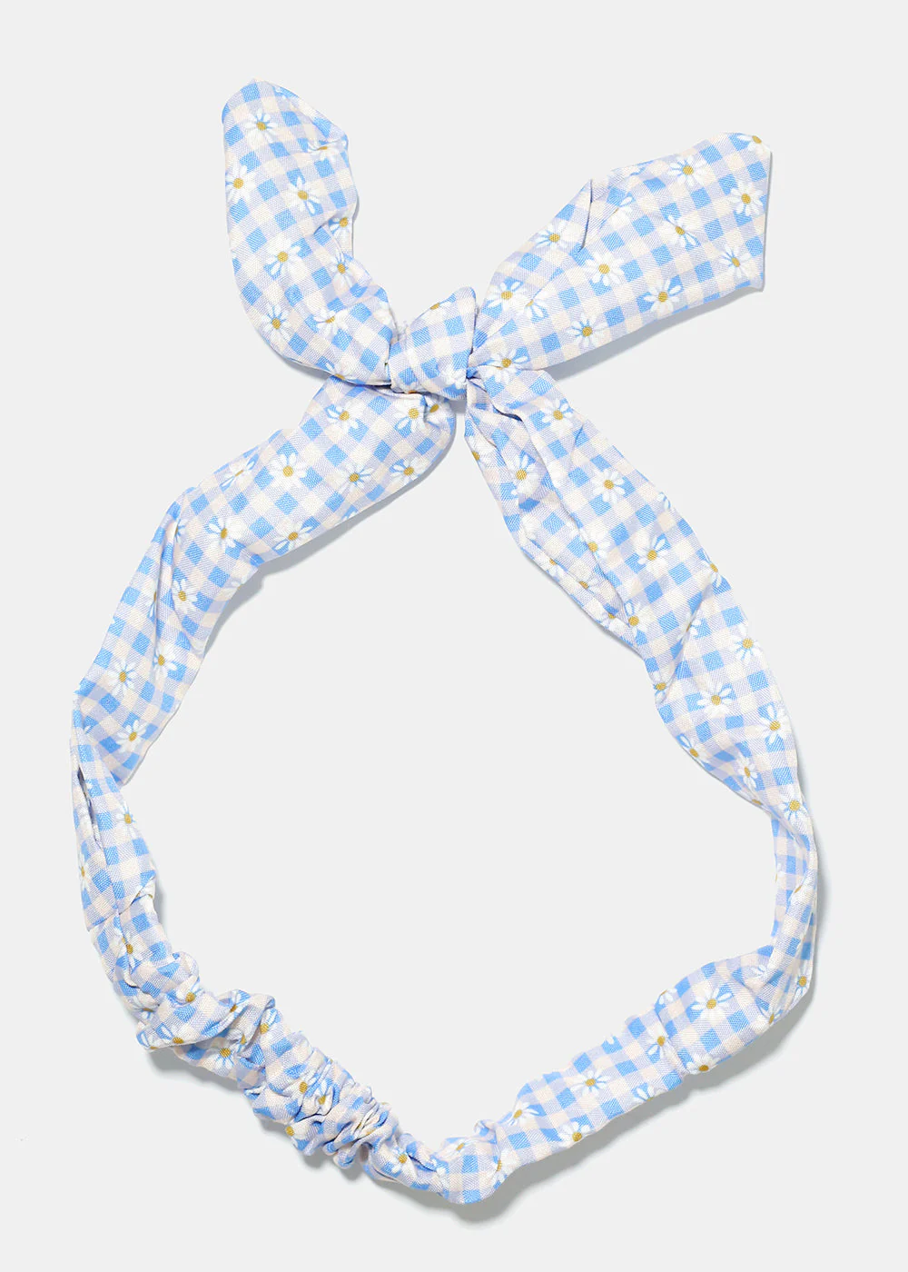 Plaid Print Headband - Image 5