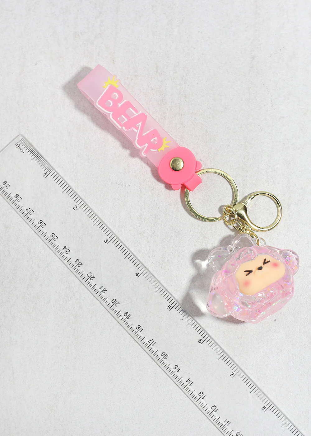 Princess Bear Sparkle Bag Charm - Image 2