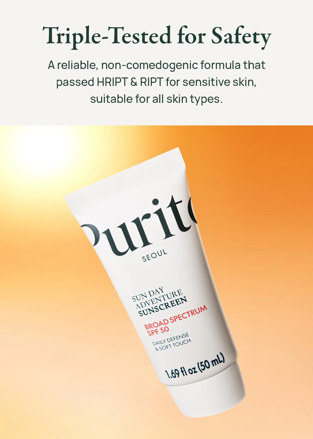 Purito Seoul Sun Day Adventure Sunscreen 50ml - Image 4