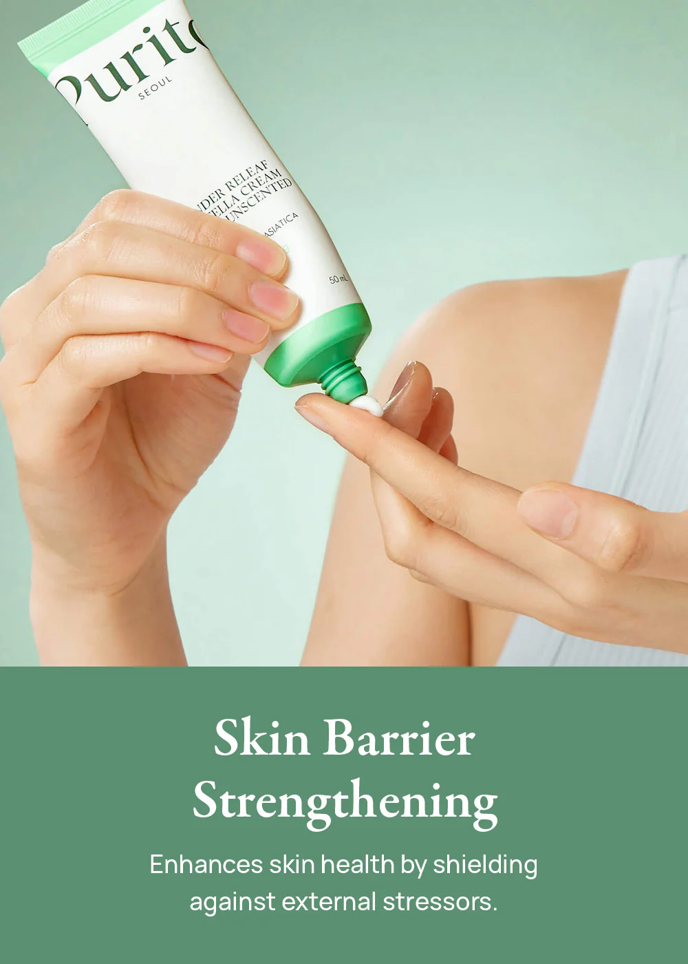 Purito Seoul Wonder Releaf Centella Cream Unscented 50ml - Image 3