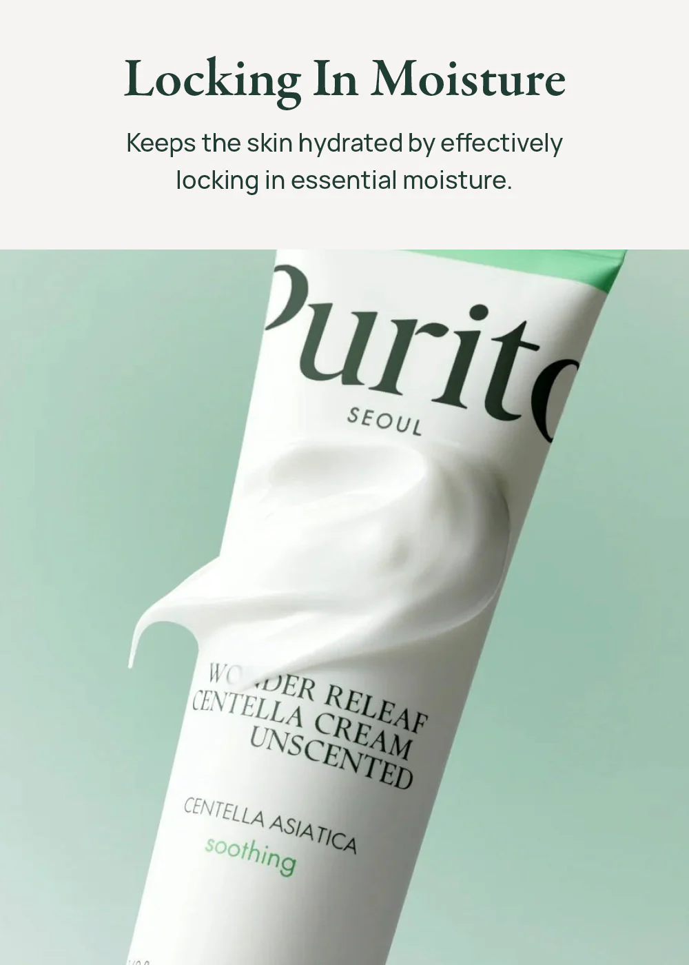 Purito Seoul Wonder Releaf Centella Cream Unscented 50ml - Image 4