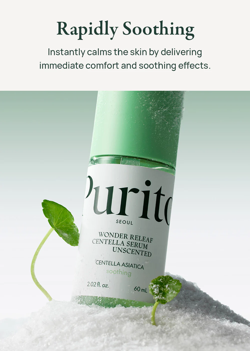 Purito Seoul Wonder Releaf Centella Serum Unscented 60ml - Image 2