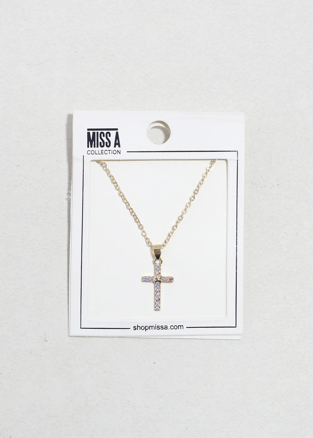 Radiant Faith Cross Necklace