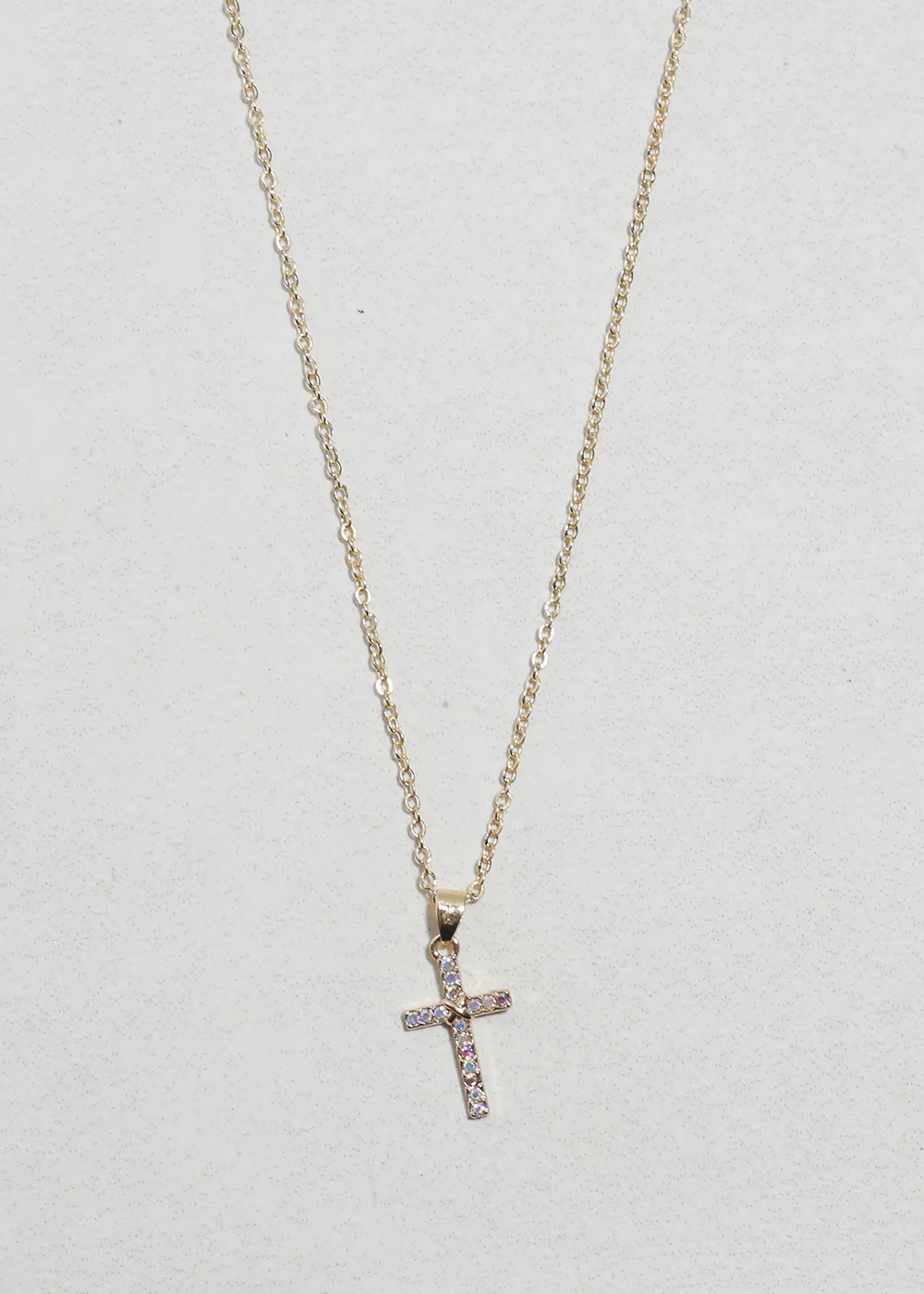 Radiant Faith Cross Necklace - Image 2
