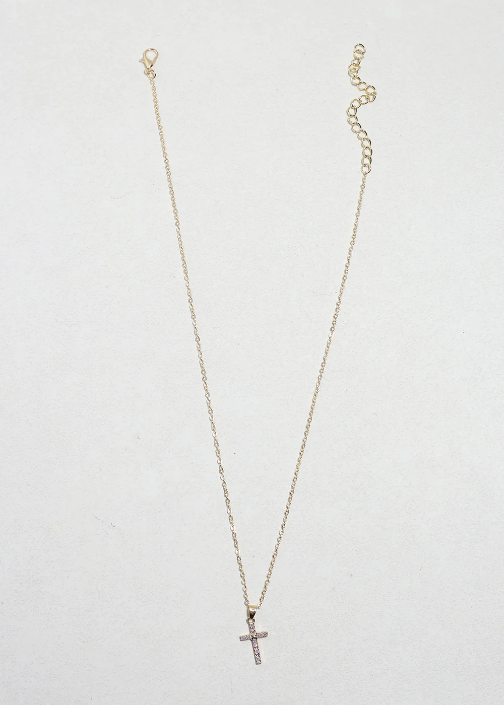 Radiant Faith Cross Necklace - Image 3