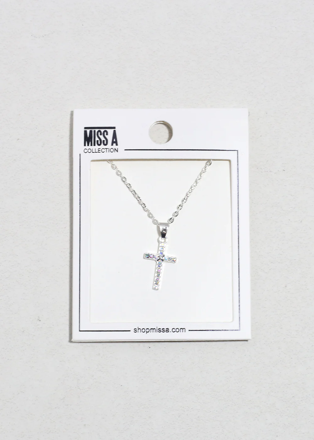 Radiant Faith Cross Necklace - Image 4
