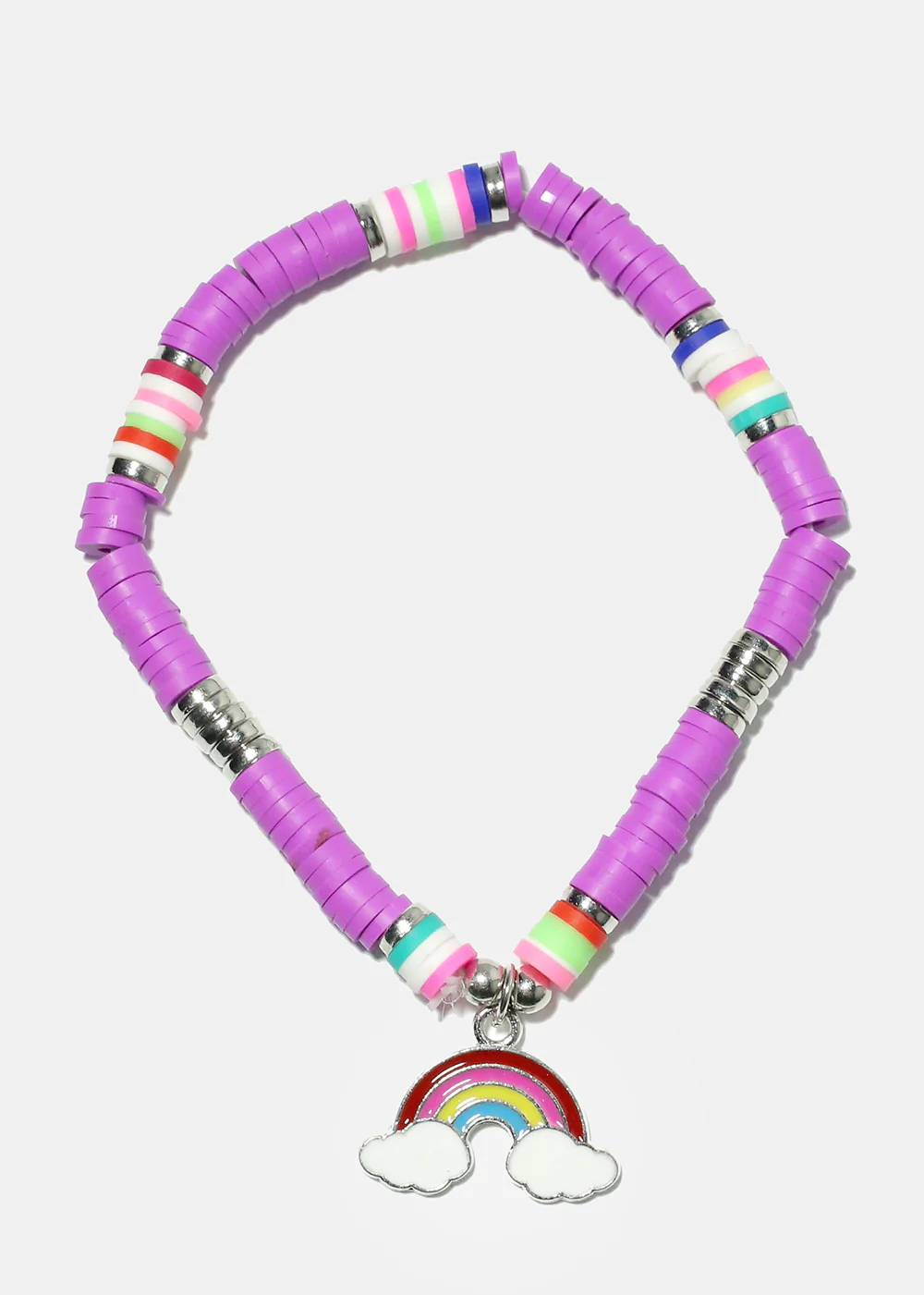 Rainbow Charm Beaded Bracelet - Image 10