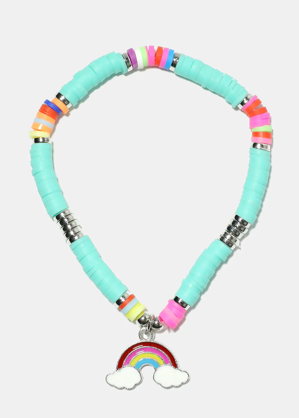 Rainbow Charm Beaded Bracelet - Image 13