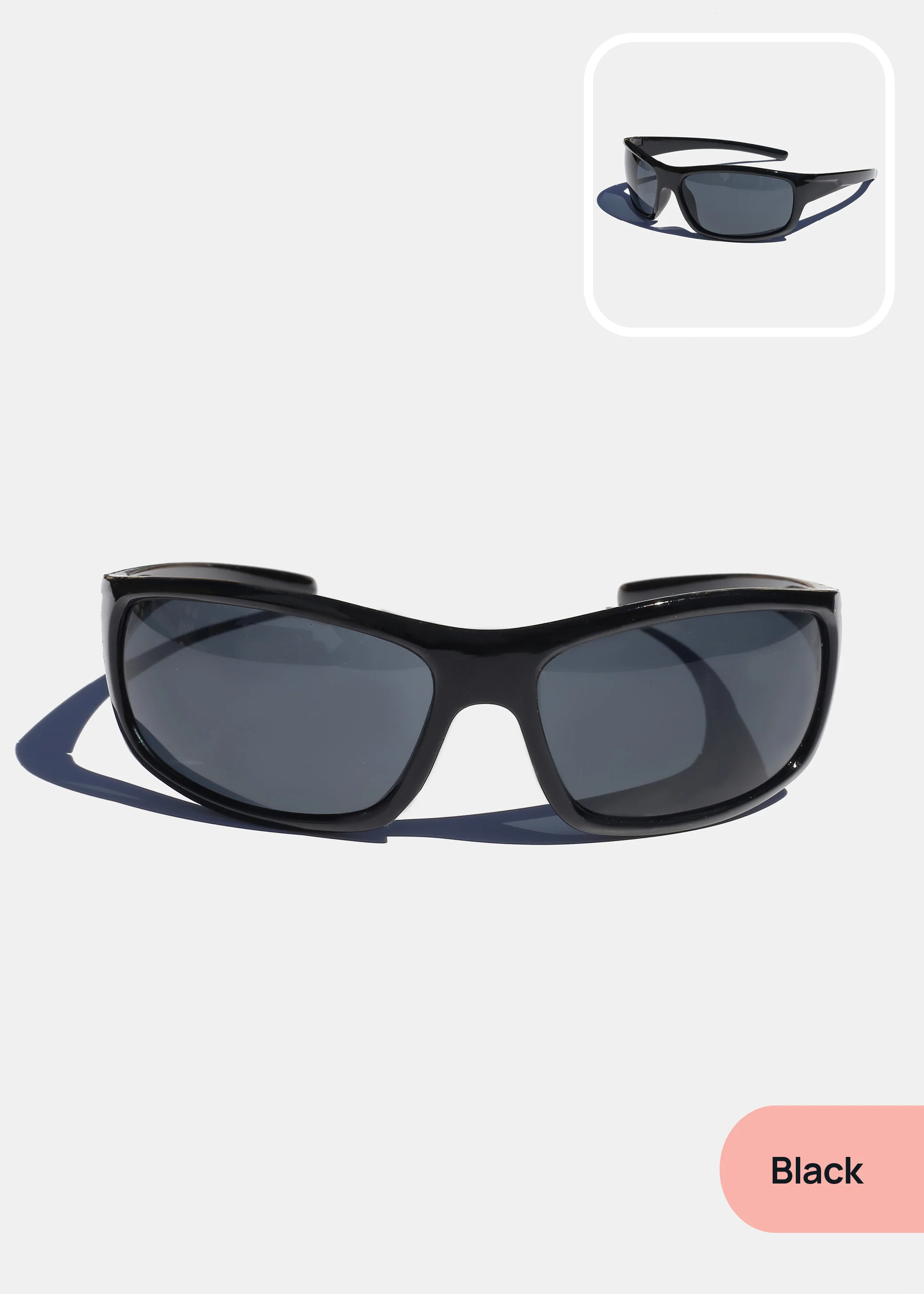 Rectangular Framed Sunglasses - Image 2