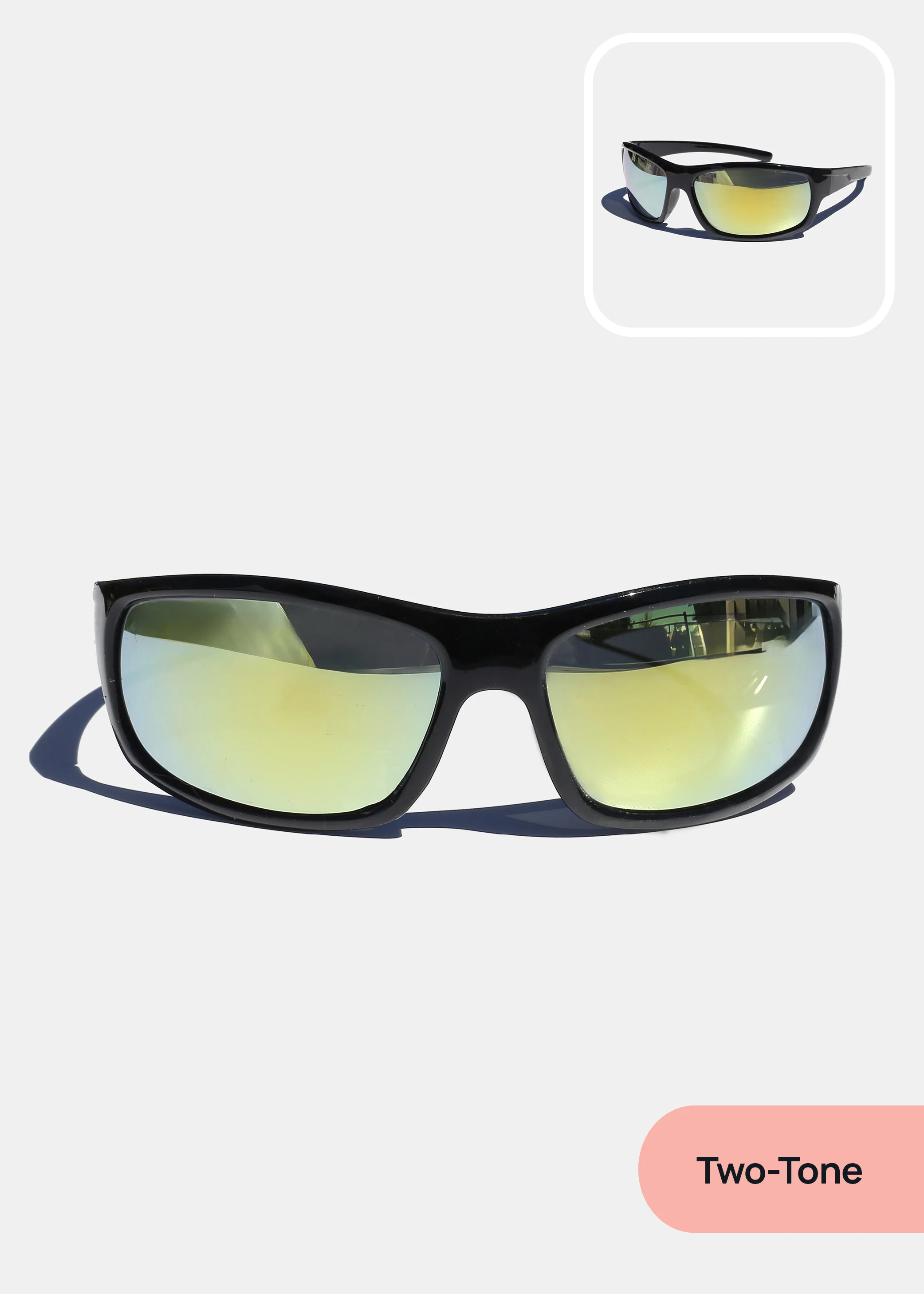 Rectangular Framed Sunglasses - Image 3