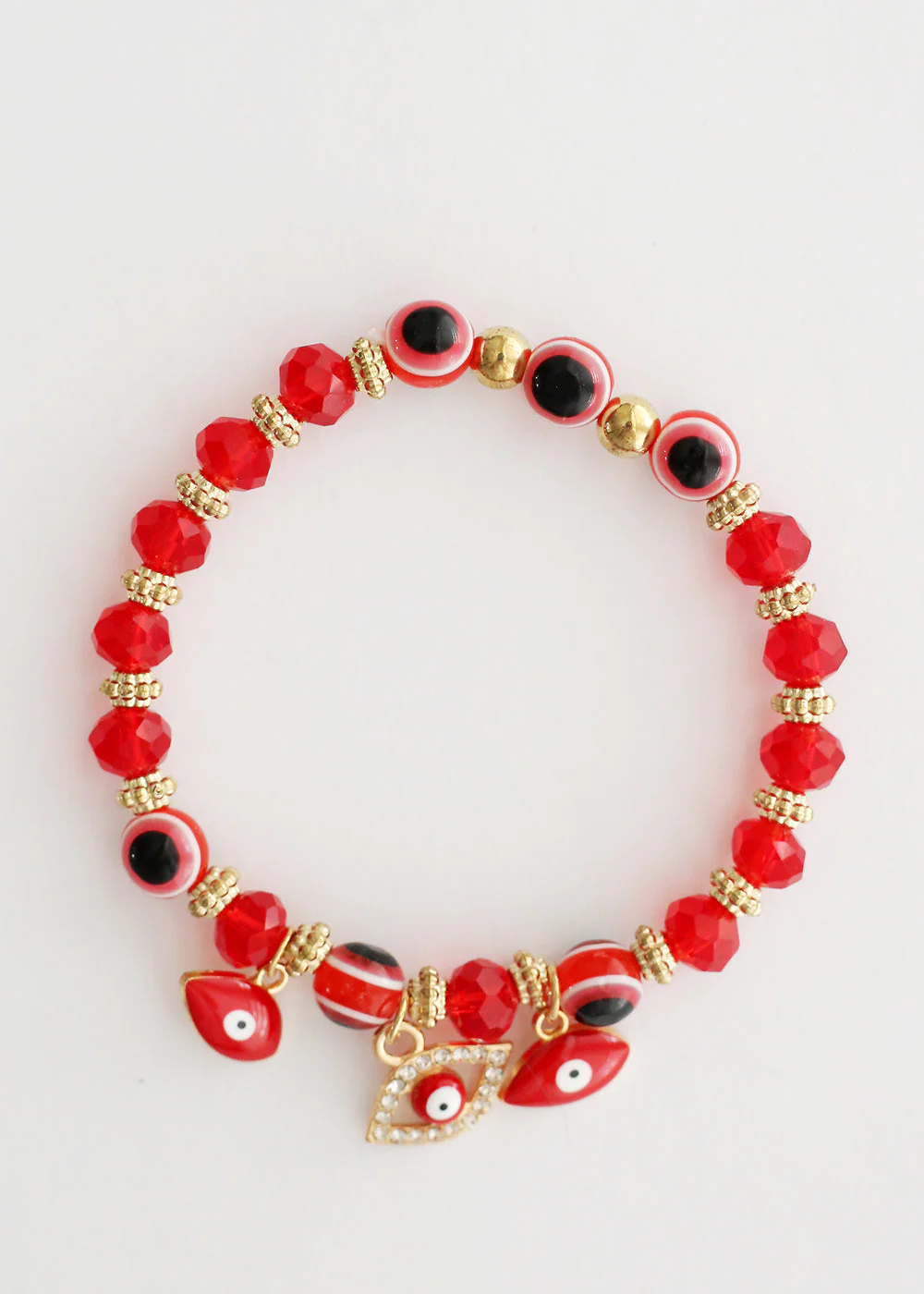 Red Evil Eye Bracelet - Image 3