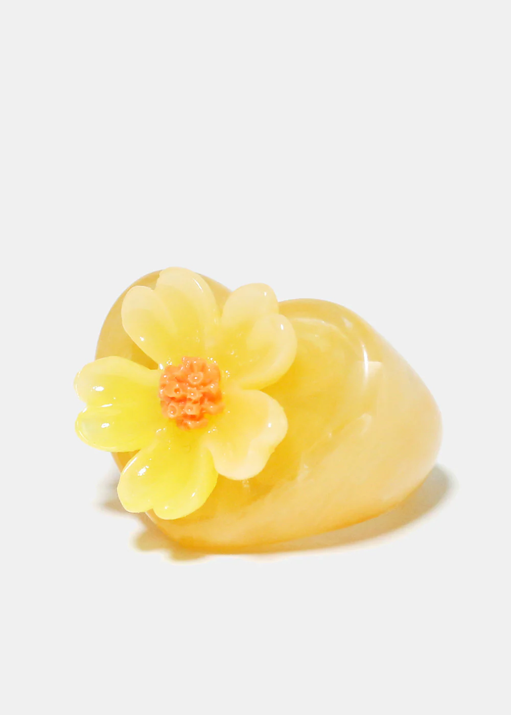 Resin Flower Ring - Image 4