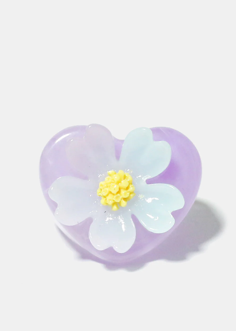 Resin Flower Ring - Image 5