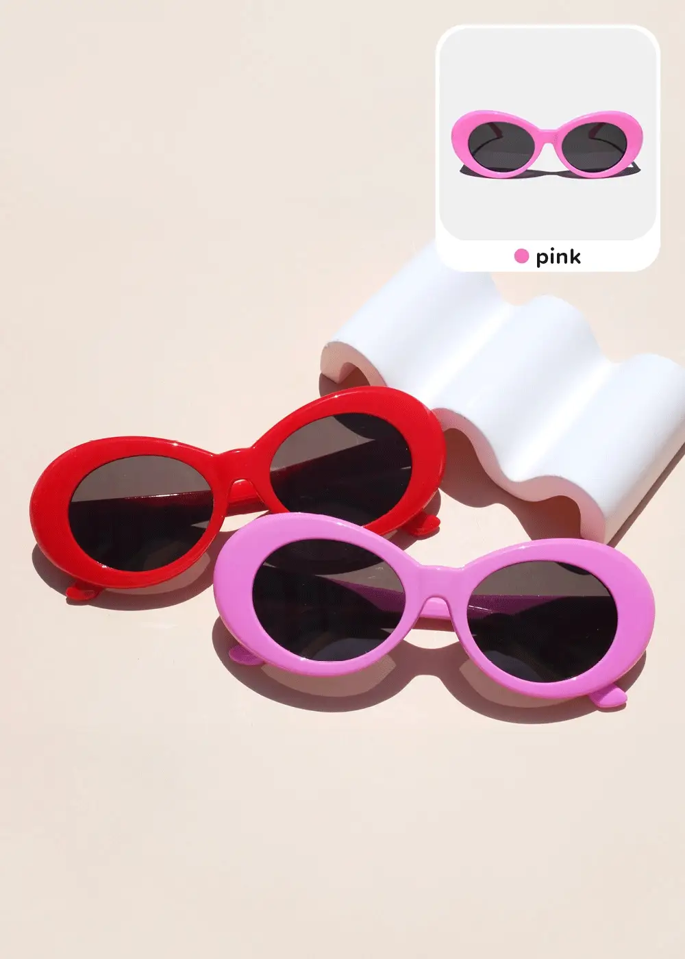 Retro Oval Glasses