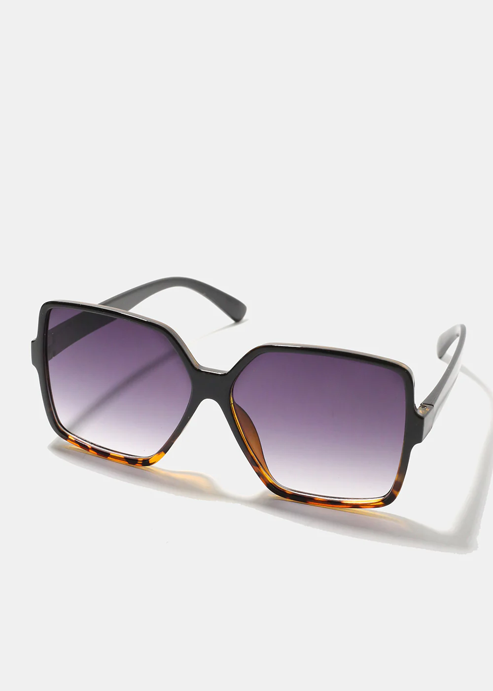 Retro Oversized Square Sunglasses - Image 2