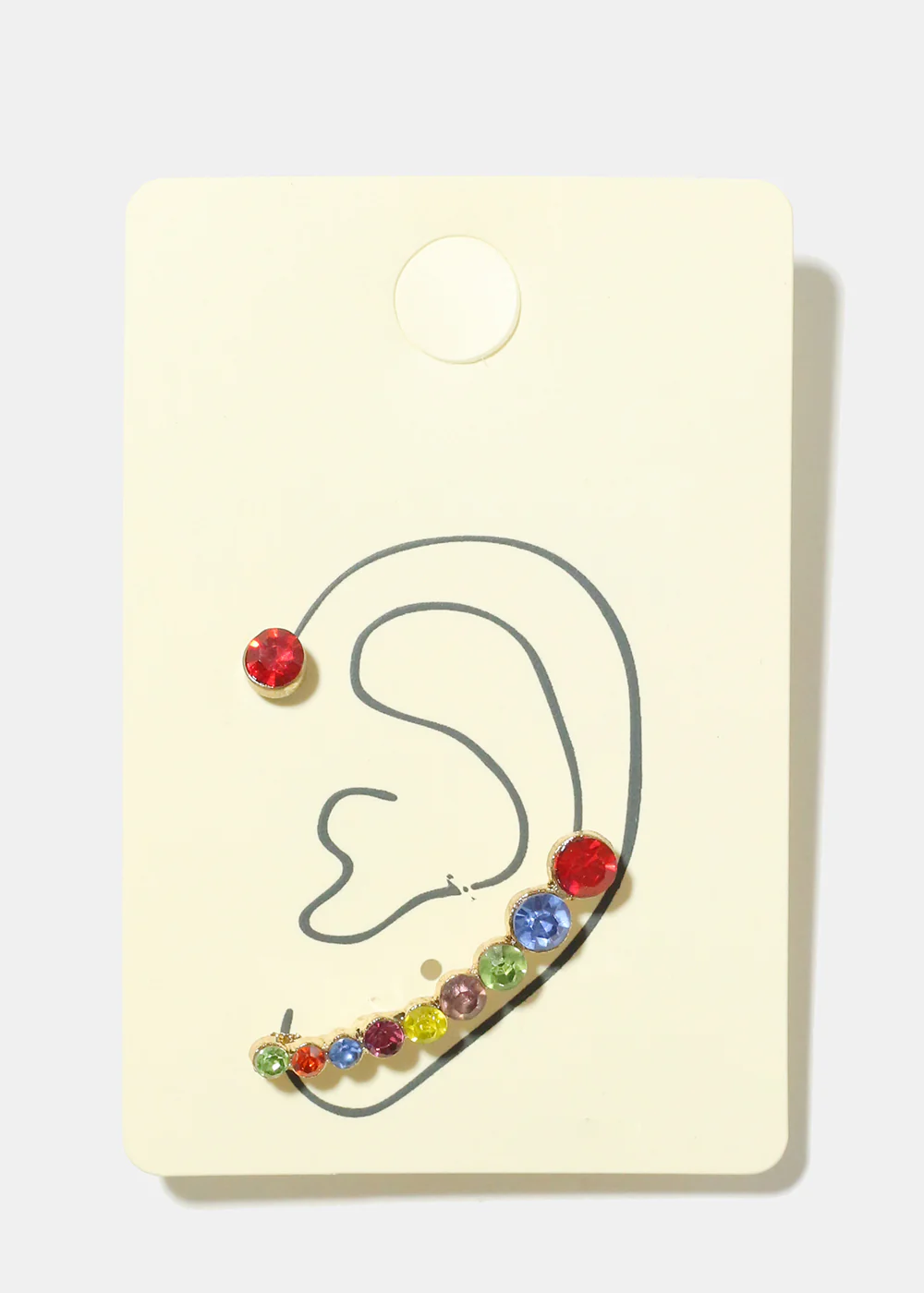 Rhinestone Ear Cuff Set - Image 2