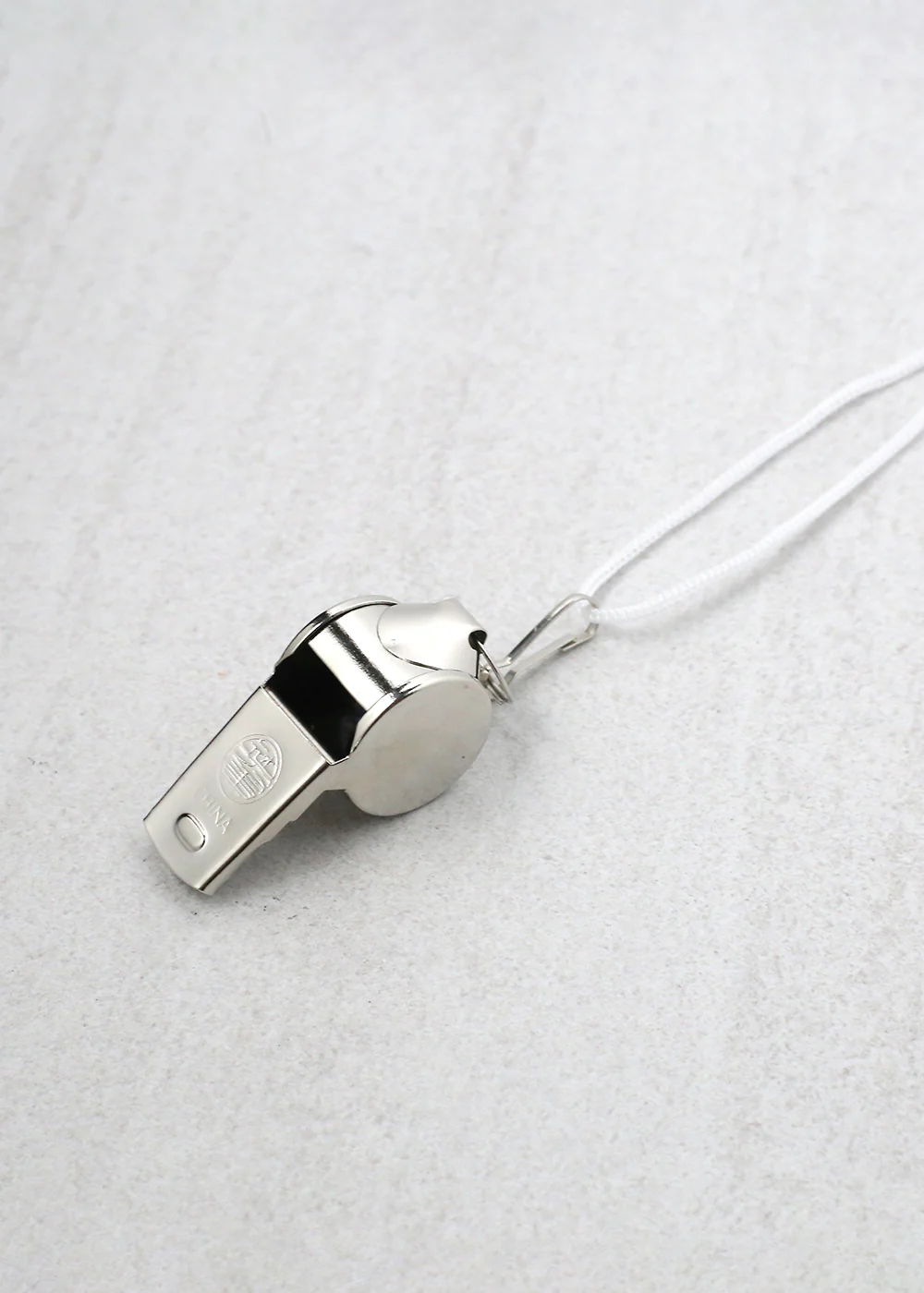 Round Cord Lanyard with Whistle - Image 2