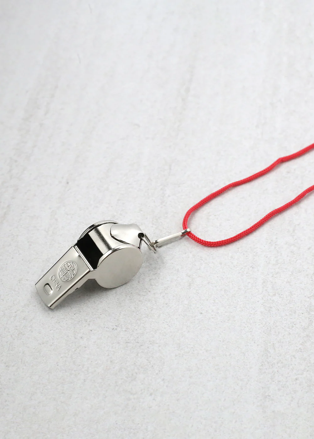 Round Cord Lanyard with Whistle - Image 3