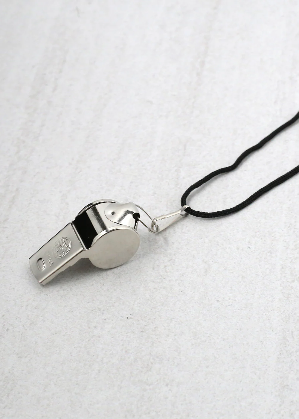 Round Cord Lanyard with Whistle - Image 5