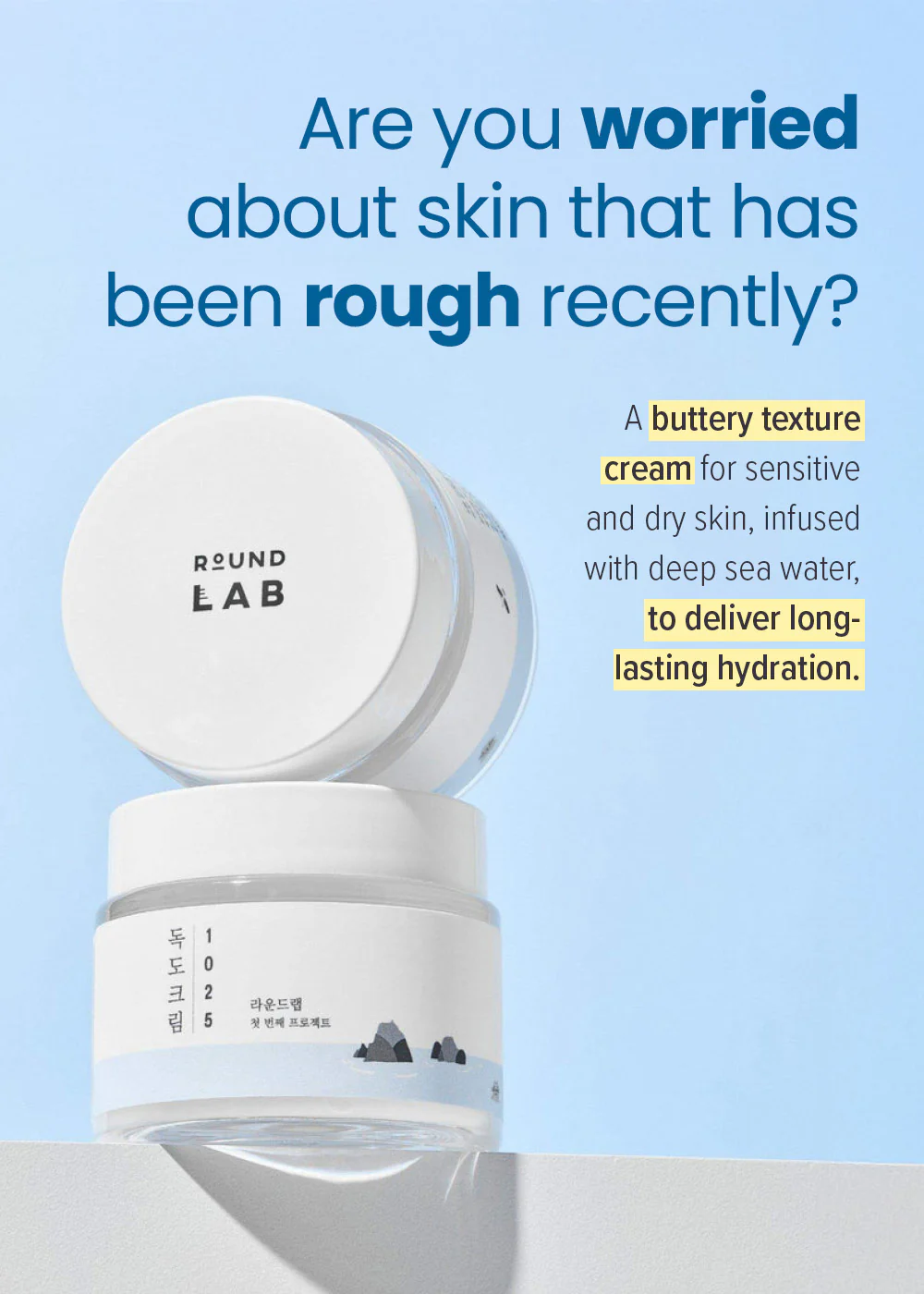 ROUND LAB 1025 Dokdo Cream 80ml - Image 2