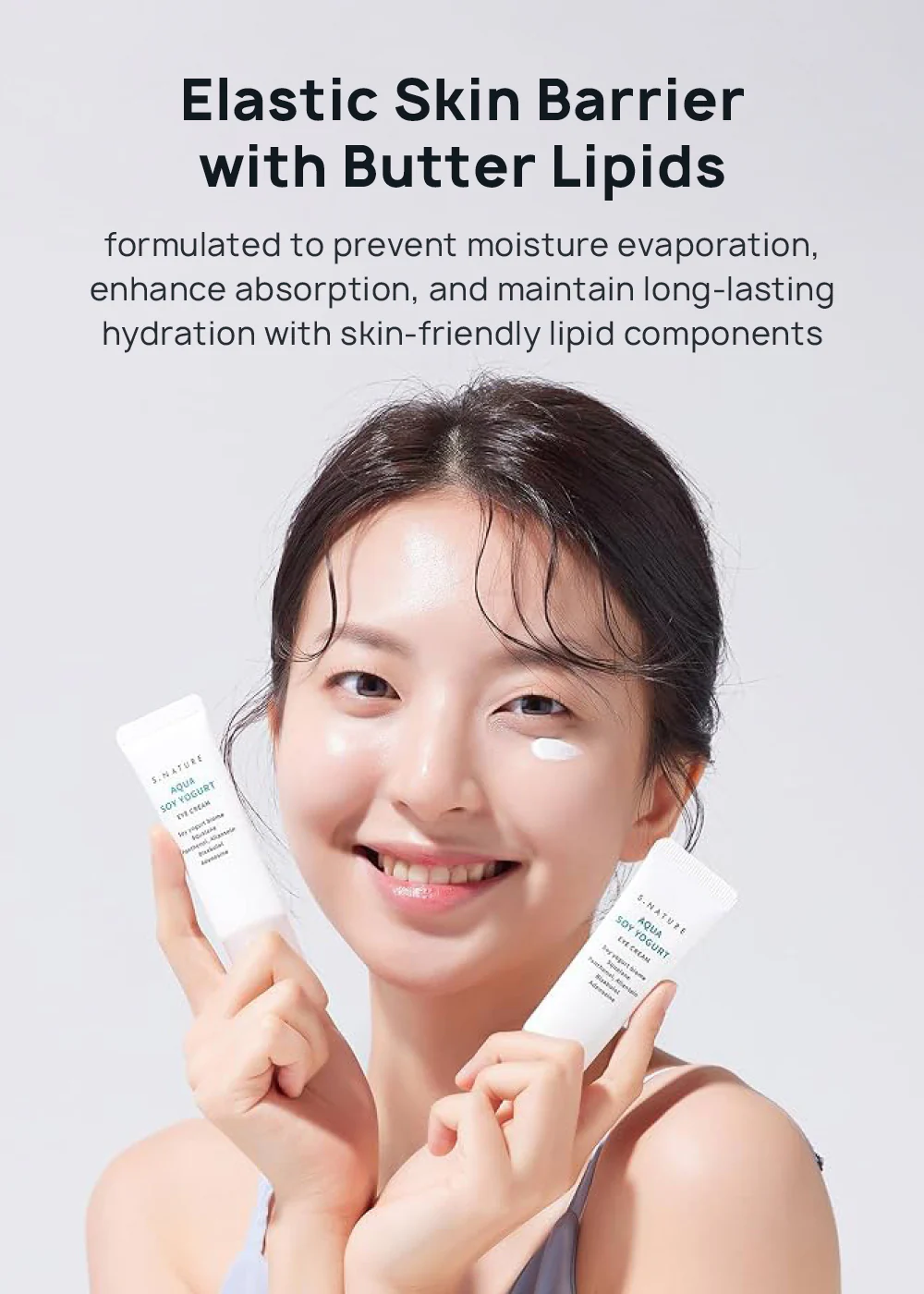 S.NATURE Aqua Soy Yogurt Eye Cream 25ml - Image 3