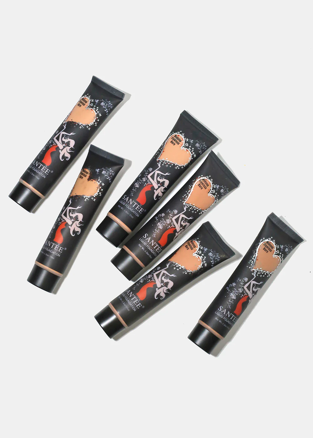 Santee Flawless Liquid Foundation- Dark