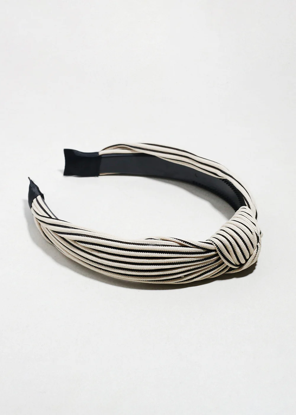 Sculpted Knot Ribbed Headband