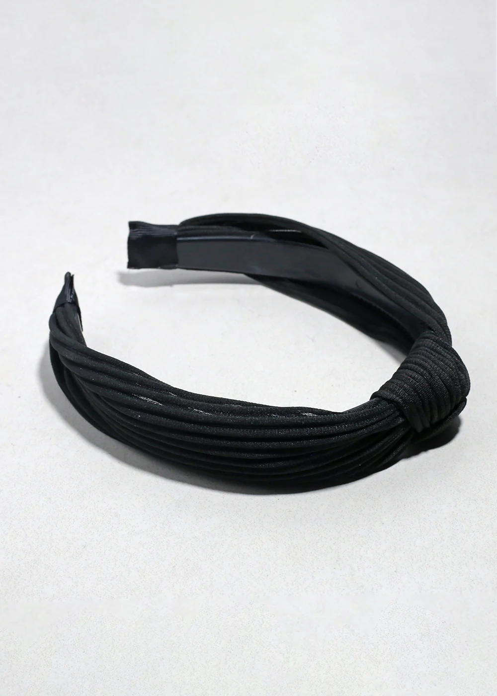 Sculpted Knot Ribbed Headband - Image 2