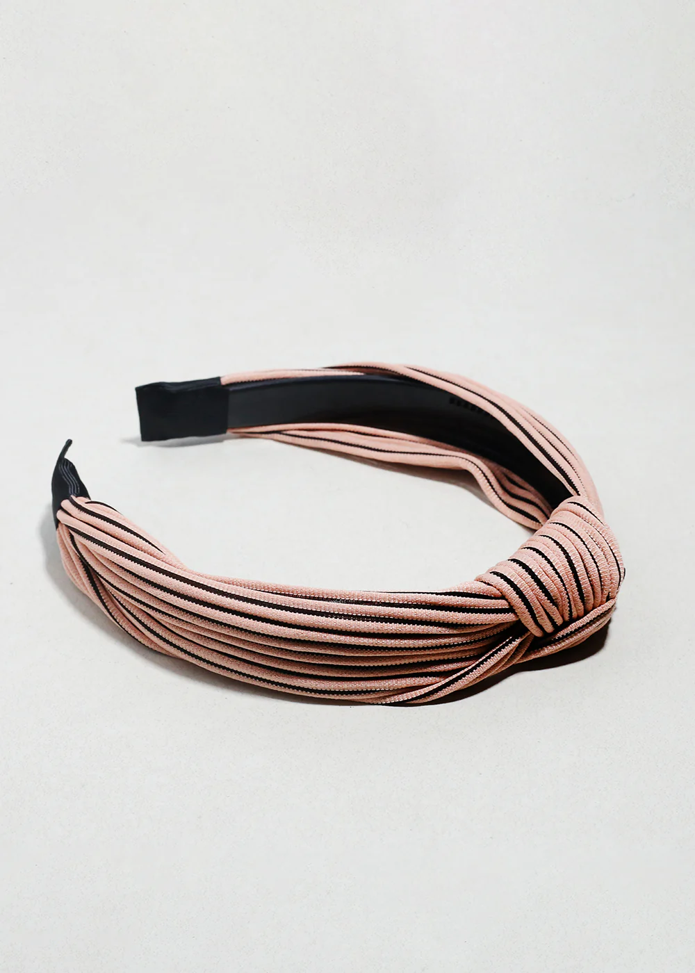 Sculpted Knot Ribbed Headband - Image 3