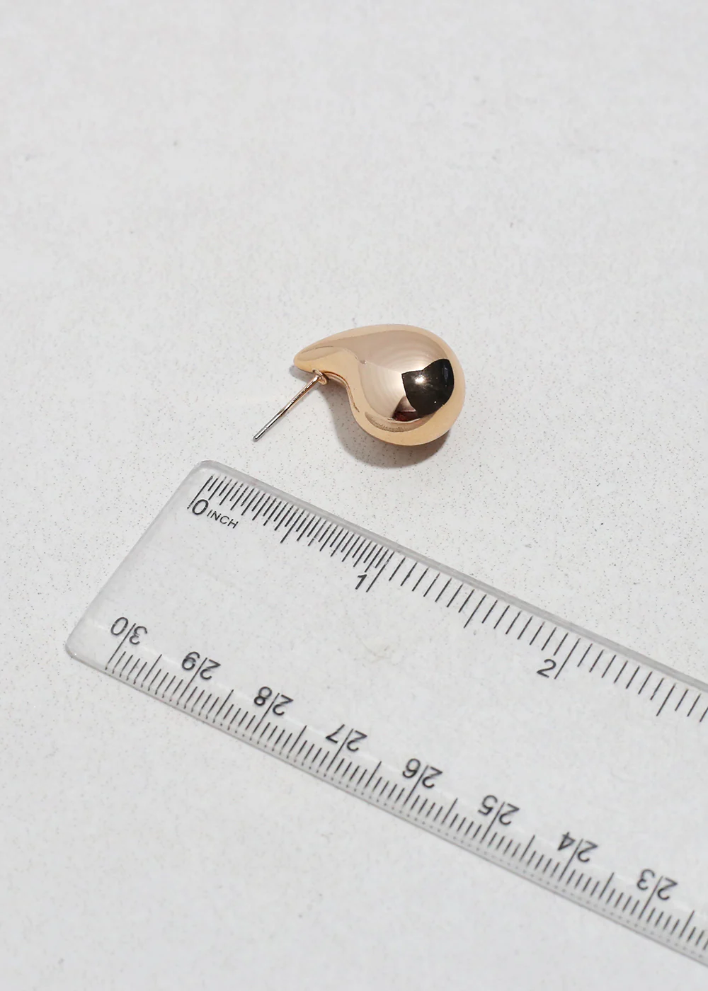Sculpted Teardrop Studs - Image 3