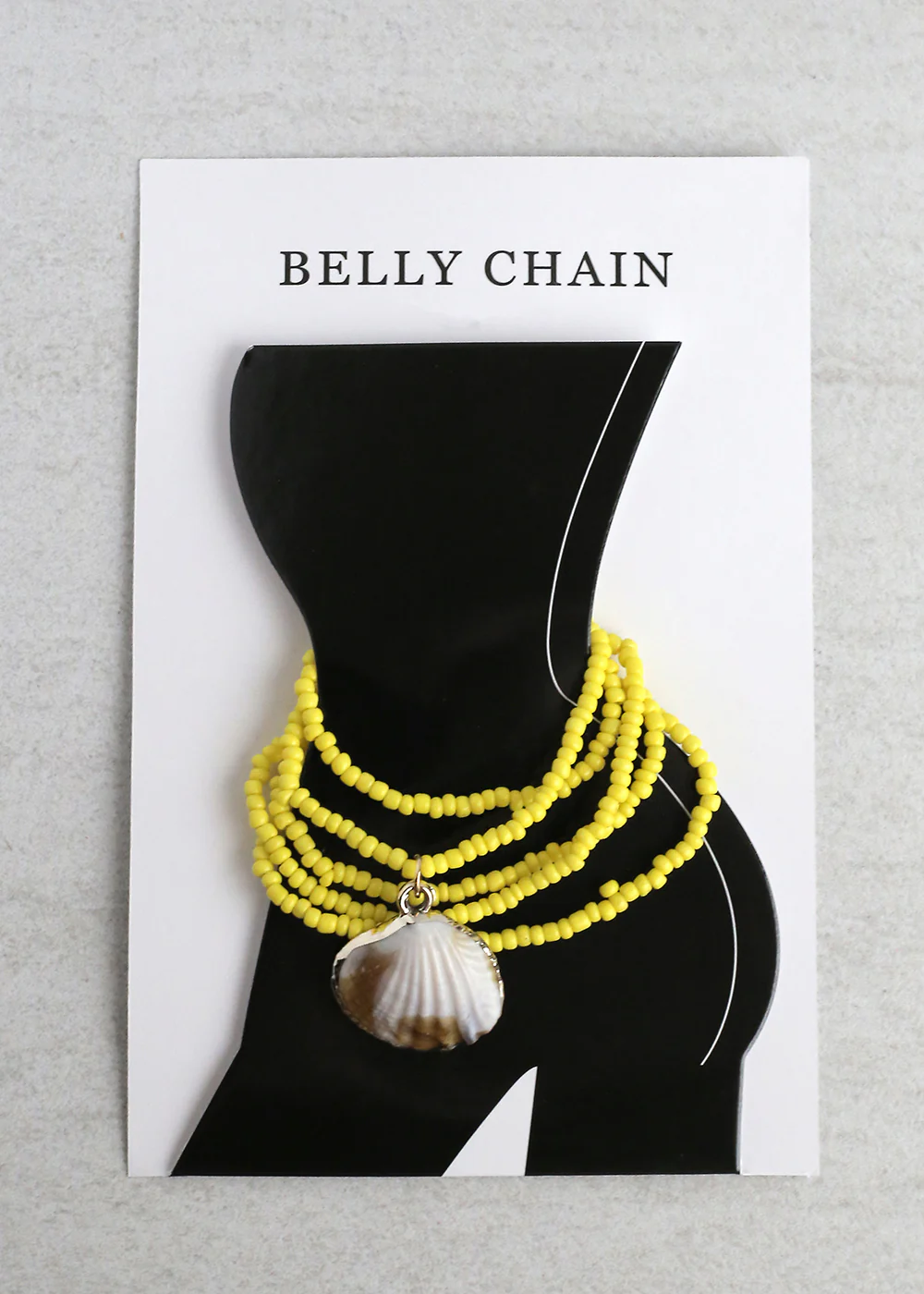 Seashell Charm Beaded Waist Chain - Image 2
