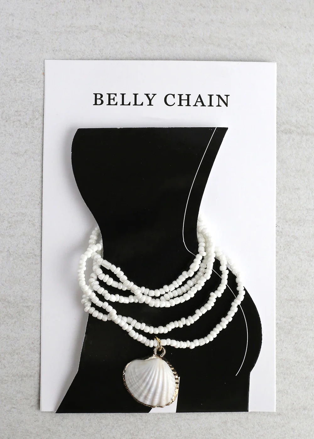 Seashell Charm Beaded Waist Chain - Image 5