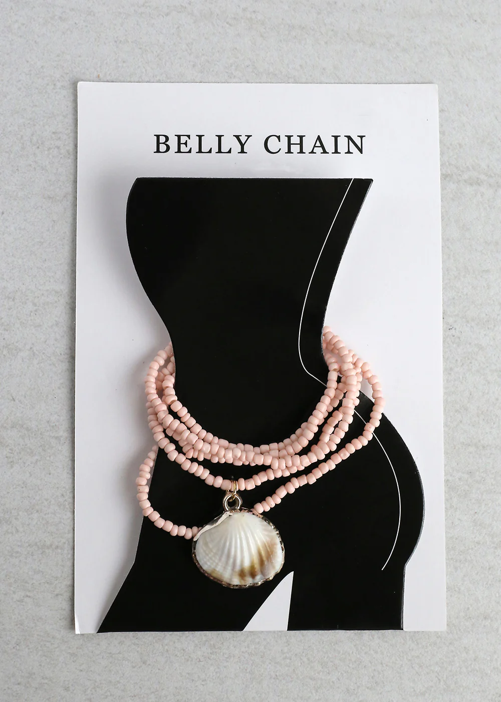 Seashell Charm Beaded Waist Chain - Image 6