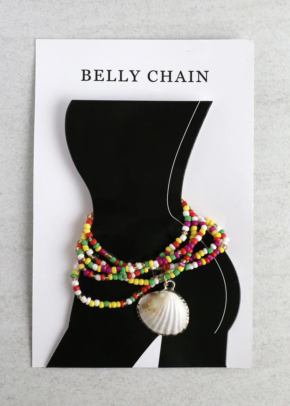 Seashell Charm Beaded Waist Chain - Image 7