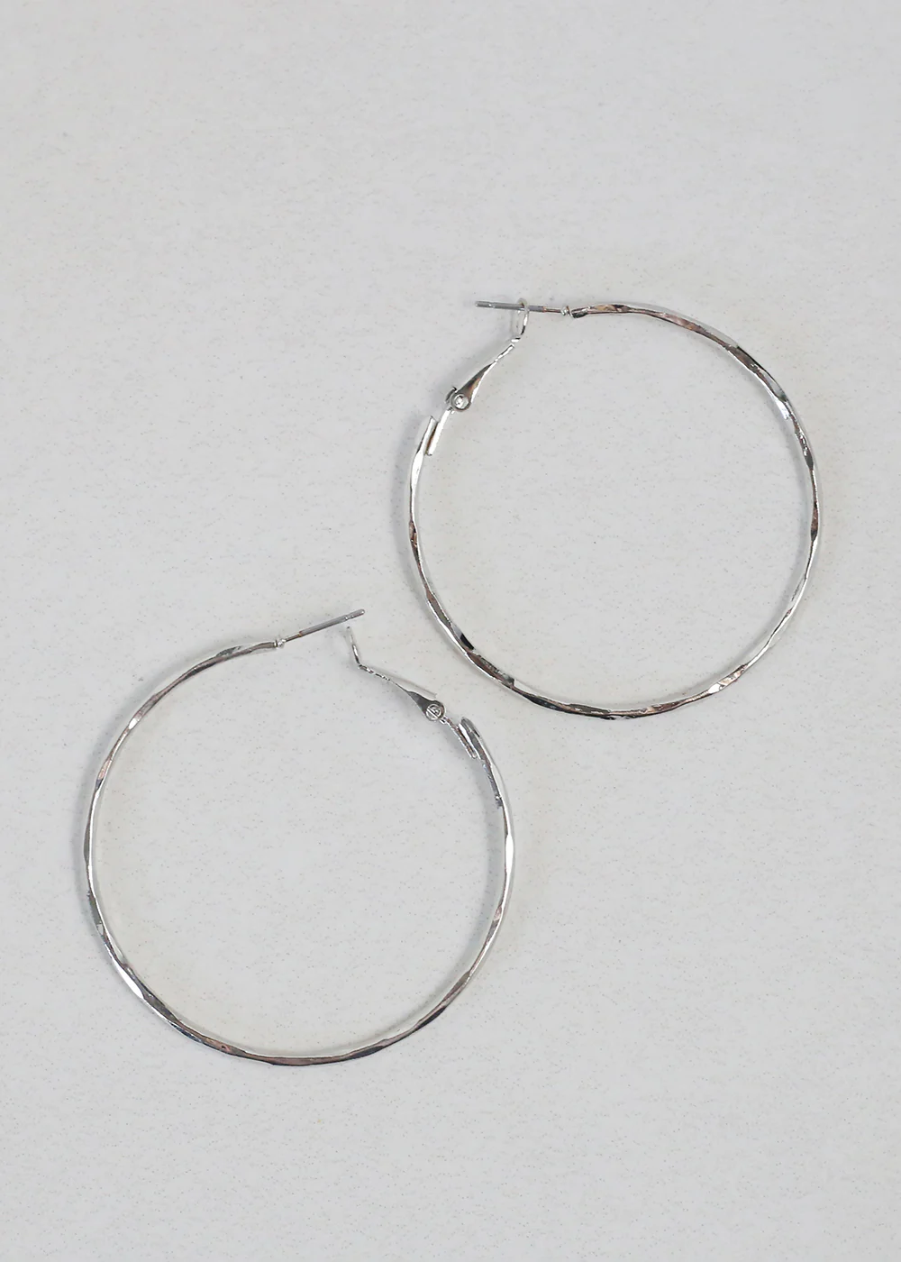 Silver Hoop Earrings