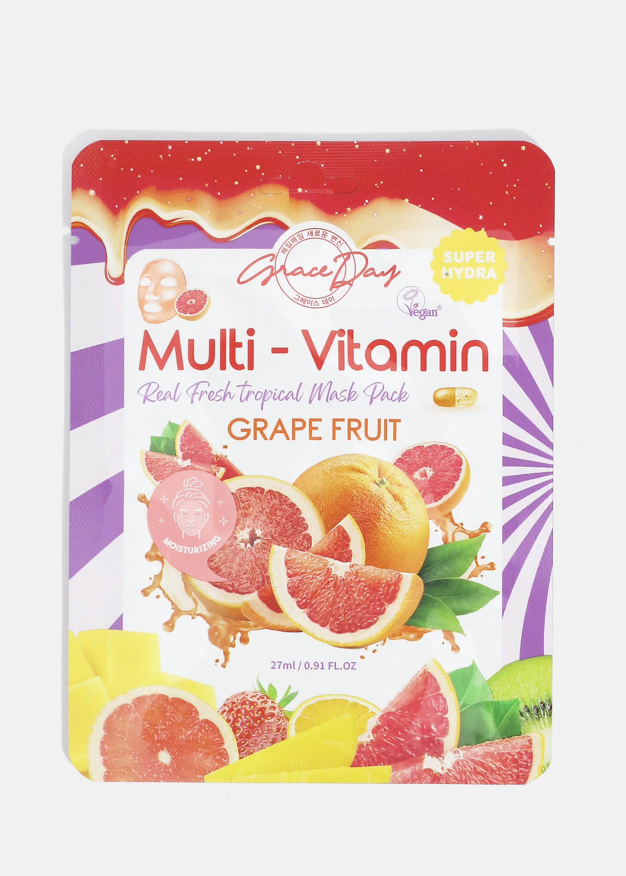 SINDO Graceday Multi-Vitamin Mask - Grape Fruit