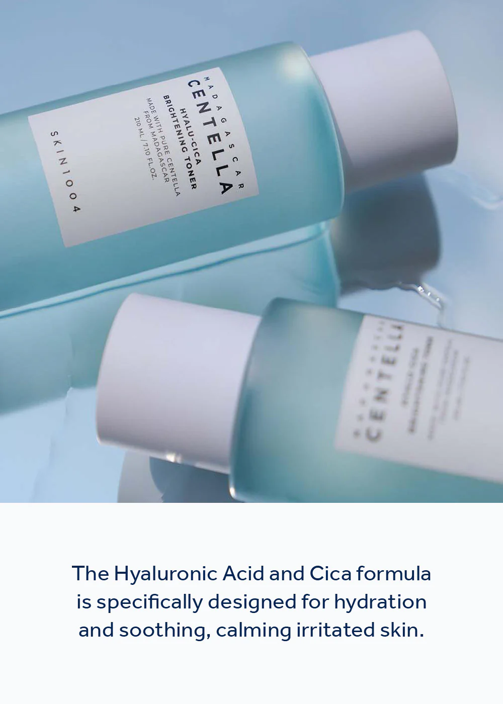 SKIN1004 Madagascar Centella Hyalu-Cica Brightening Toner 210ml - Image 2
